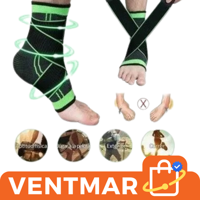 Kit Doble Tobilleras Ajustables