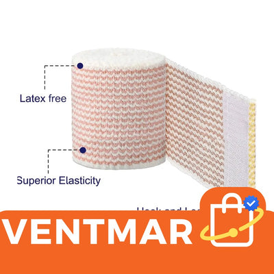 Venda Elastica Amarilla 5cm x 4.5m